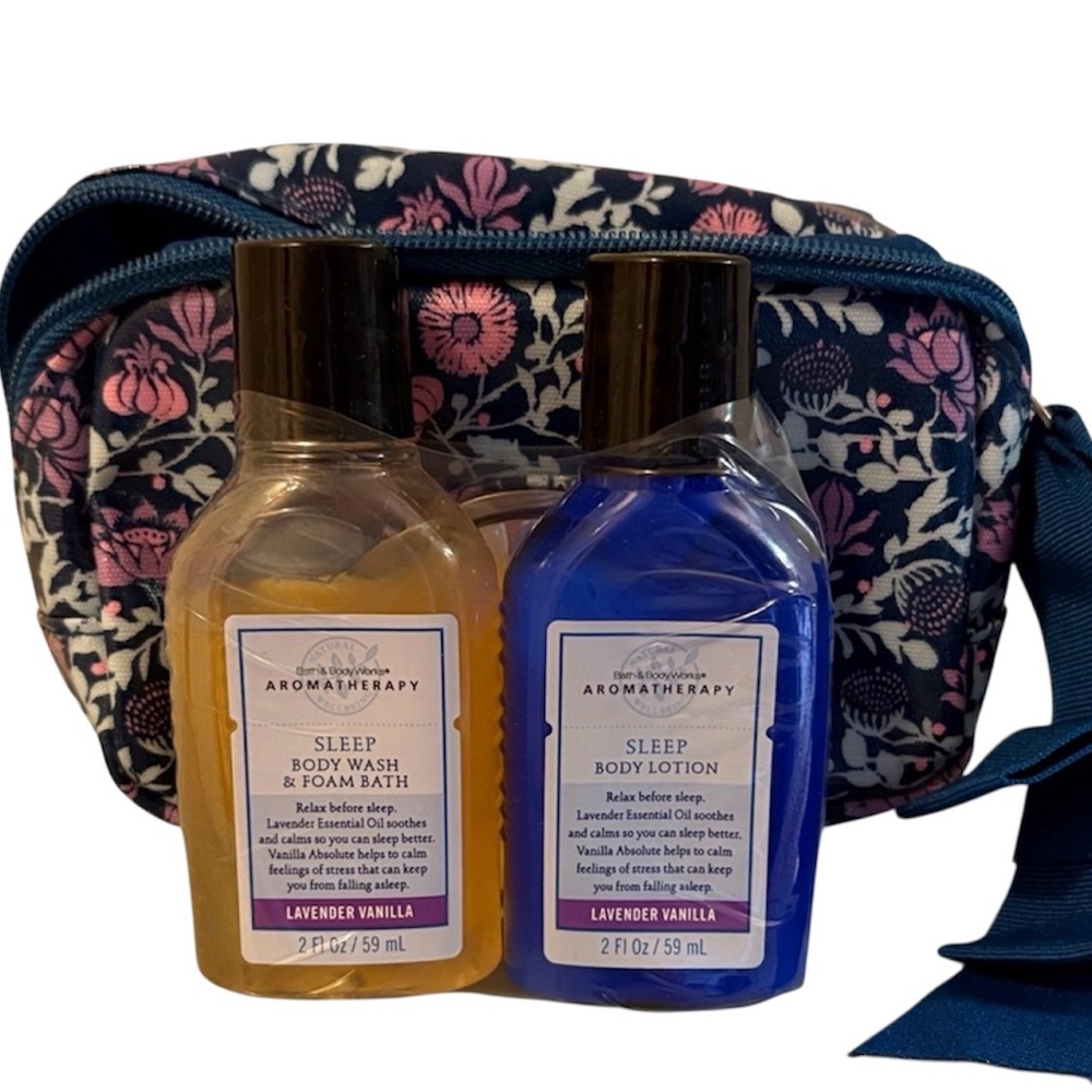 Bath & Body Works Aromatherapy Lavender Vanilla Body Wash and Lotion Duo SEALED
